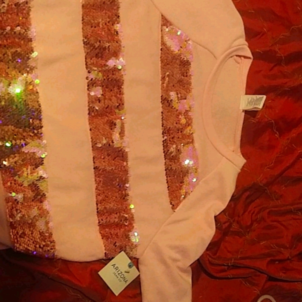 Rose pink sweater